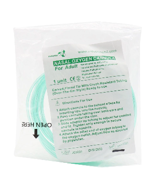 Nasal oxygen cannula