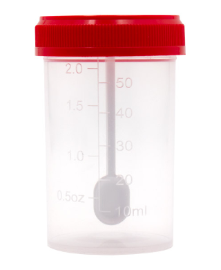 Stool Container Red Graduation